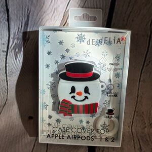 5/$20 Delia's‎ Frosty the Snowman Case Cover For Apple AirPods Gen 1 And 2 NEW